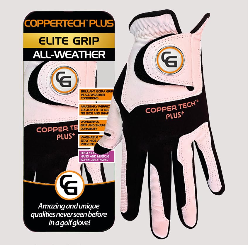 Coppertech PLUS ELITE GRIP ALL-WEATHER MENS LEFT-HAND ONE-SIZE GLOVE