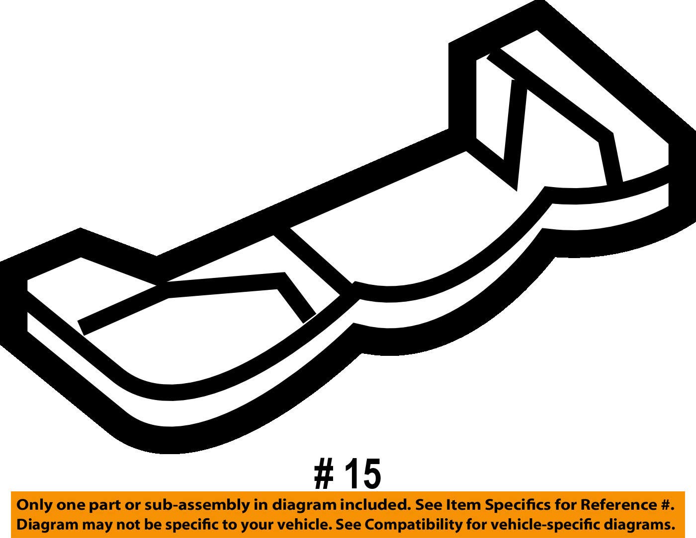 Genuine Honda 63626-SVA-A01 Left Center Pillar (Inside) Separator