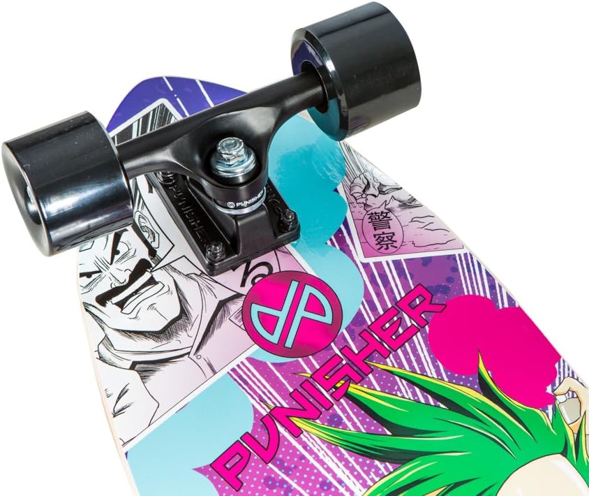 Punisher Skateboards Anime Complete Cruiser Skateboard