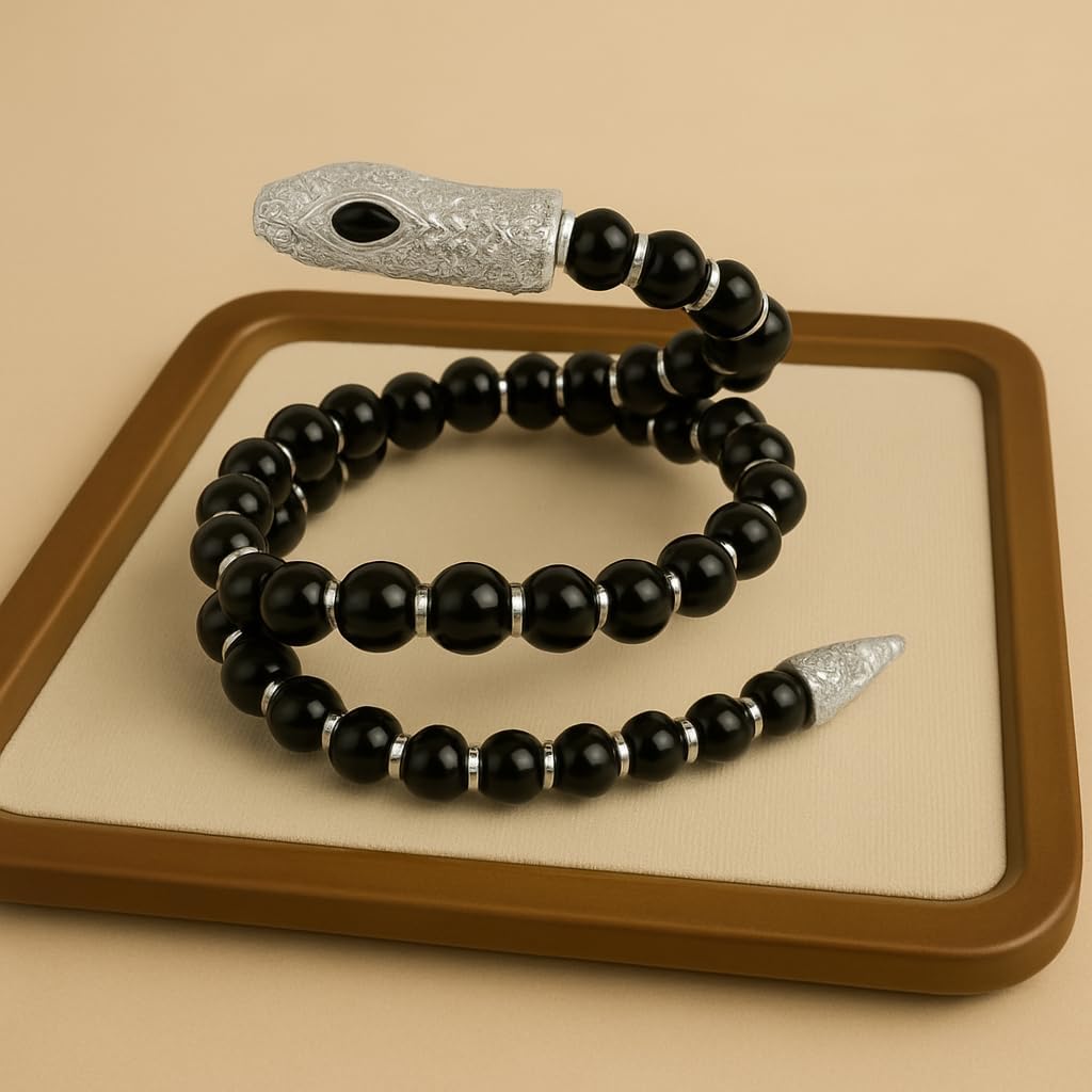 Bendable Snake Necklace, Black Green Chunky Choker Twisty Multi-purpose Adjustable Flexible Snake Necklaces Animal Dainty Trendy Non Tarnish Waterproof Halloween Jewelry Gift - Image 2