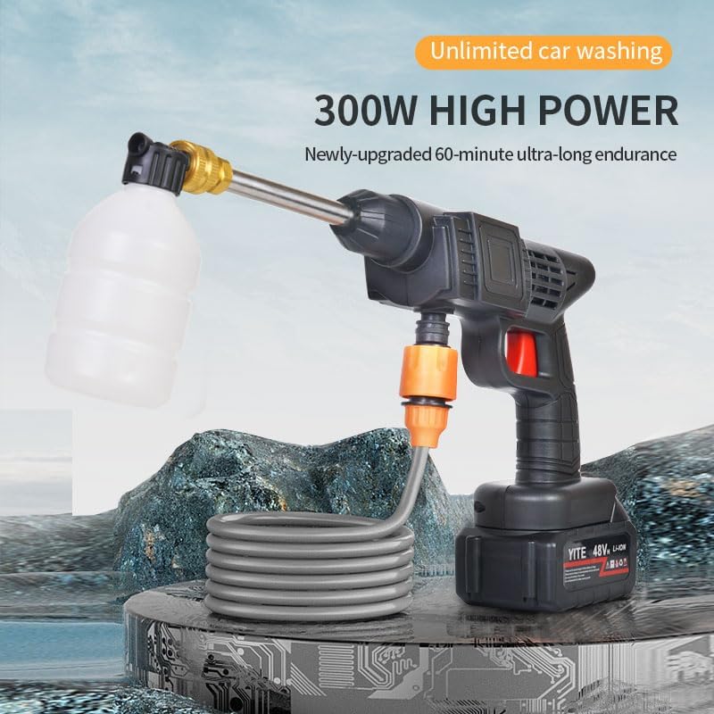 【2024初登場・第３世代 高圧洗浄機 BOOMAX コードレス 充電式 5MPa圧力 6000mAh Amazon | 【2024初登場・第3世代 高圧洗浄機 BOOMAX コードレス 充電