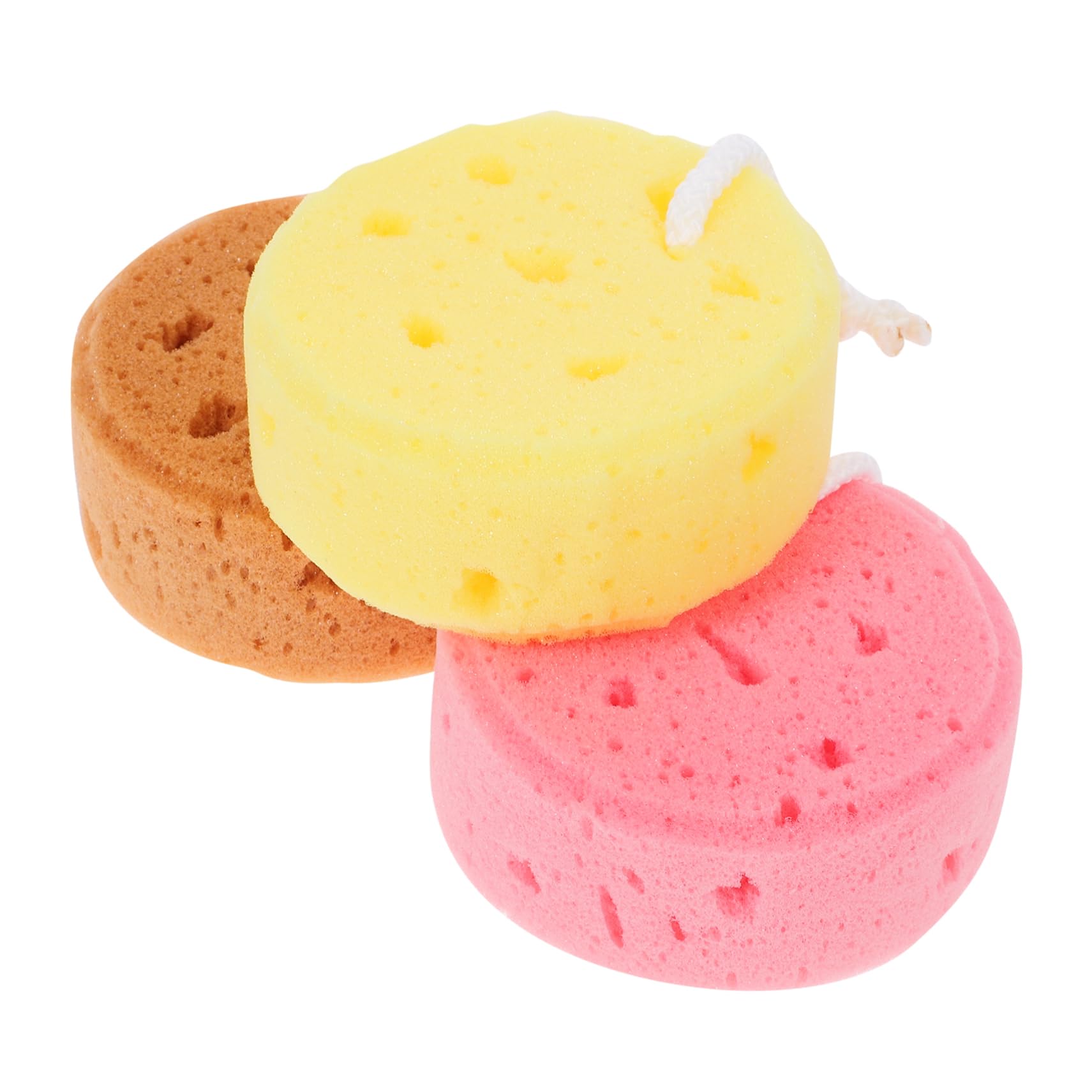 Ciieeo 15 Pezzi Spugna Da Bagno Alle Alghe Costume Da Bagno Scrubber Per La Pelle Esfoliante Palla Da Bagno A Nido D'Ape Doccia Spugna Spugna Scrubber Per