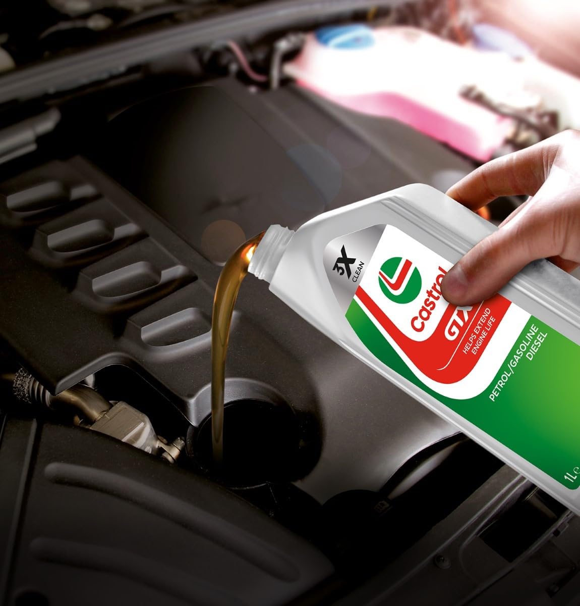 LUBRIALPHA - Olio Motore 5W30 Benzina e Diesel | Formula Double Action Protezione Morchie | ACEA C3, RN17 Compatibile | 5x1lt Confezione | Formula Double Action Protezione Morchie | ACEA C3, RN17 Compatibile | 5x1lt Confezione