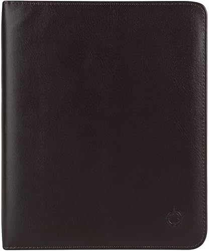 Miniatura 7 de FranklinCovey - Carpeta abierta de vinilo FranklinCovey Basics (clásica, negro)