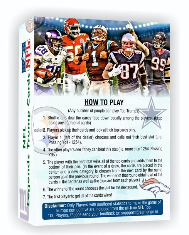 Image of Aamango Trump Cards (NFL Legends)