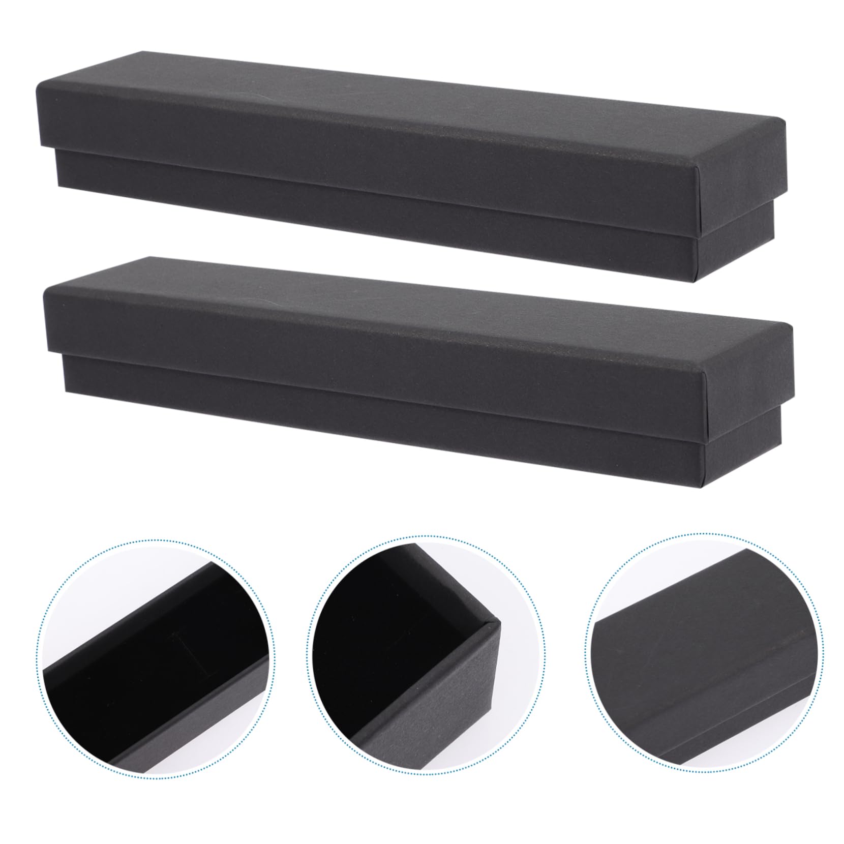 SOIMISS 24pièces Lot De Boîtes De Rangement Rectangulaires Pour Bijoux Et Montres Pour Offrir Des Cadeaux