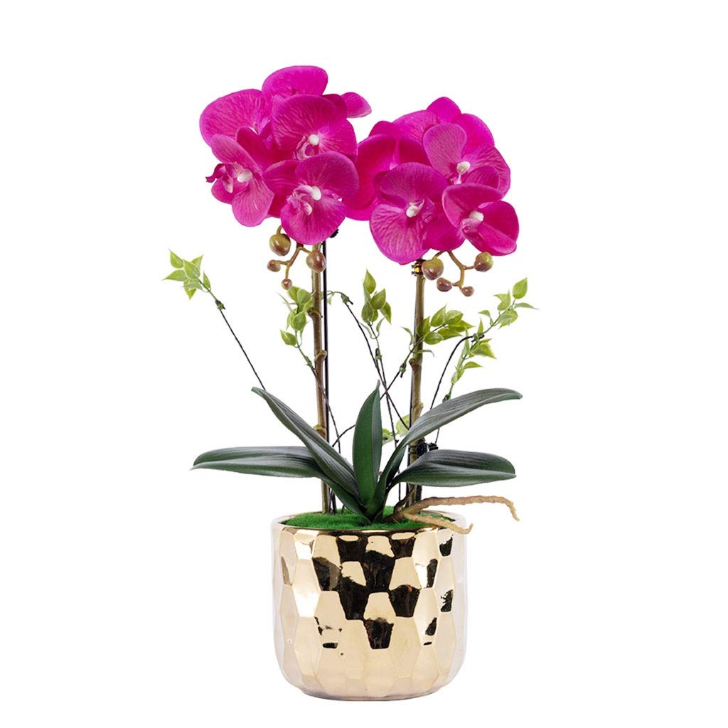 Flores artificiales decorativas para mesas de centro y oficinas modernas