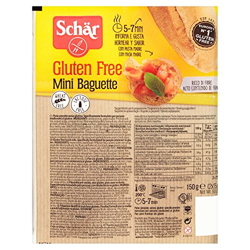 Schär Mini Baquette Sin Gluten, 150g