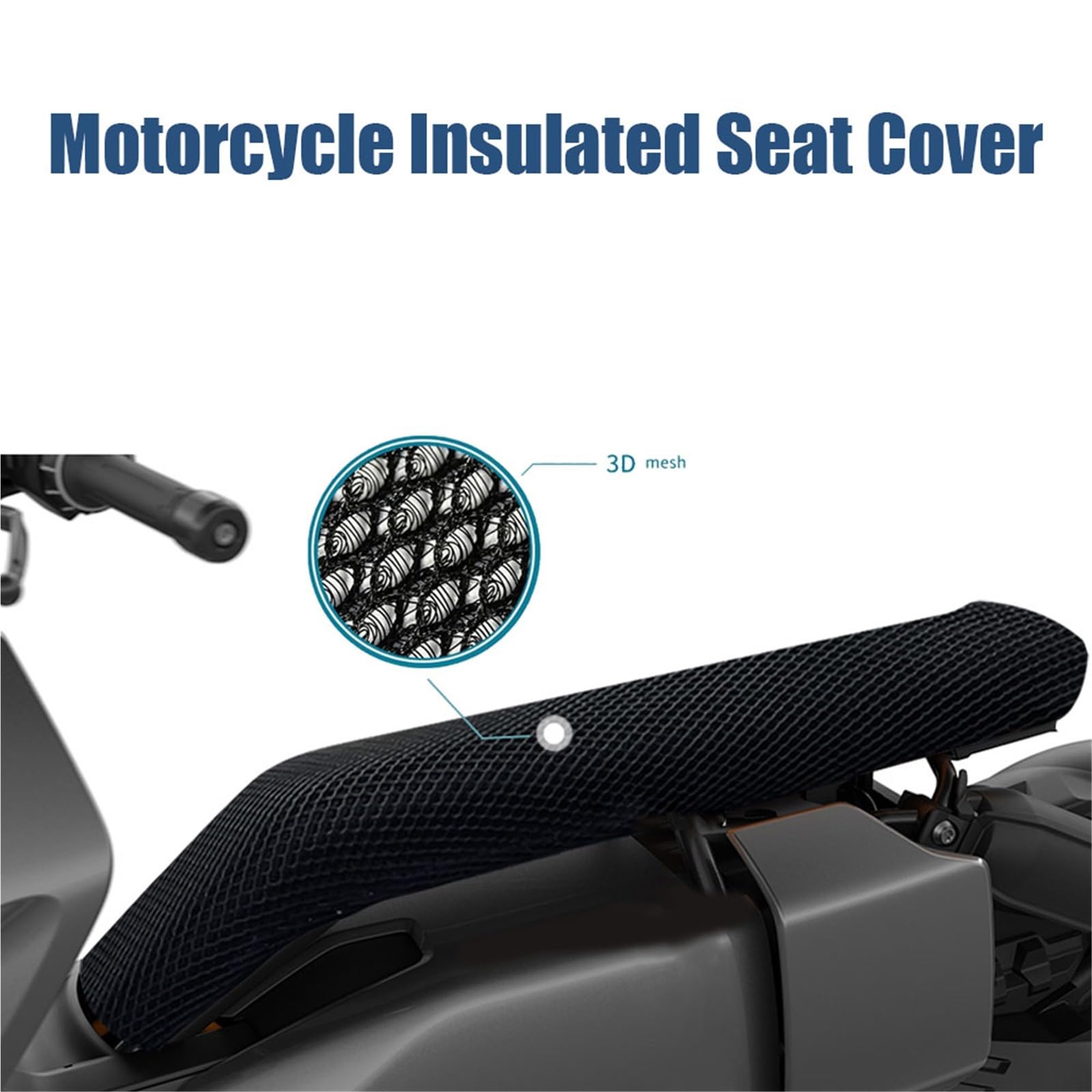 3D Flusso D'aria A Nido D'ape Maglia Proteggi Cuscini Per BMW CE04 CE-04 Coprisedili Per Moto Nylon Antiscivolo Accessori 2022