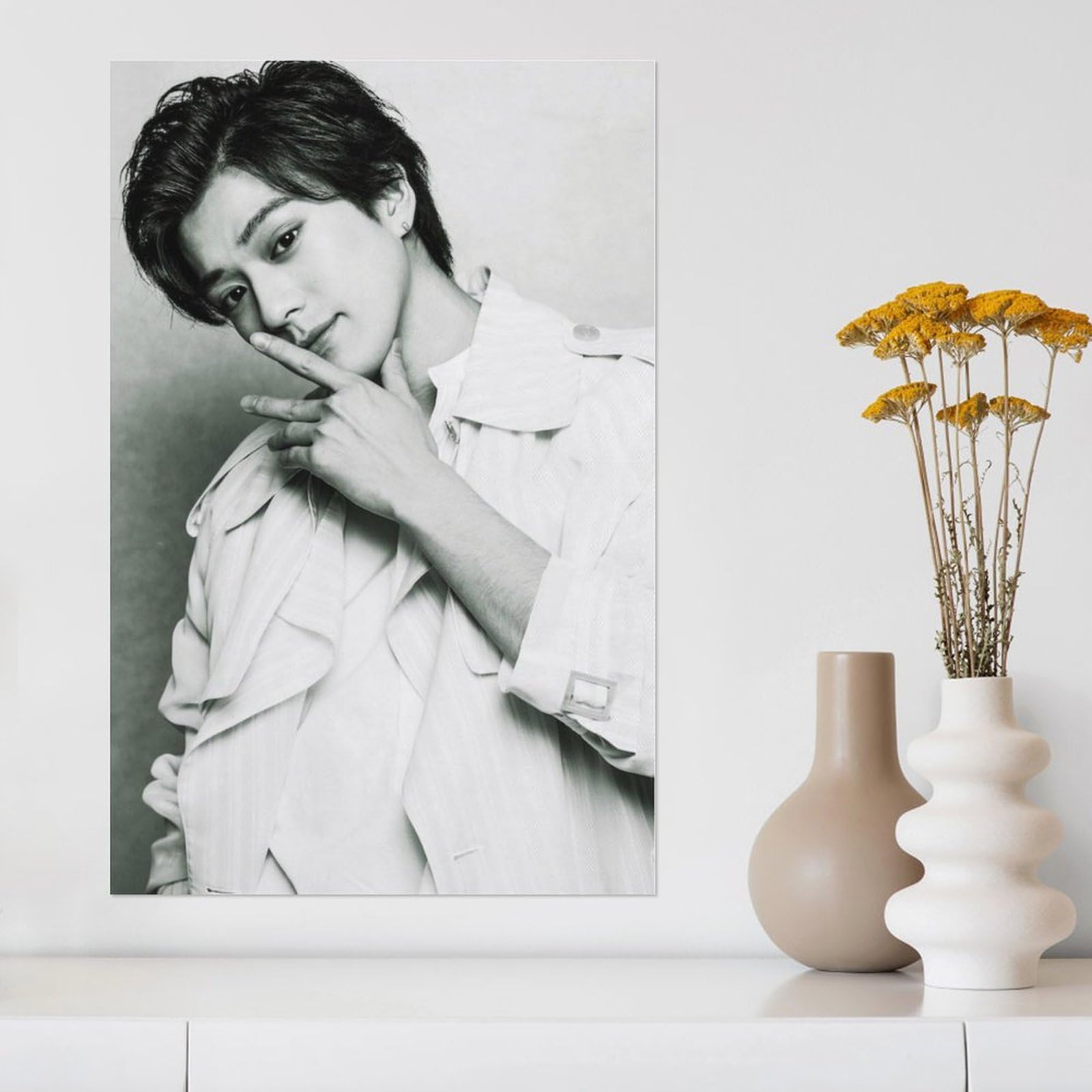 Amazon.co.jp: 新田真剣佑挂画 アートパネル アートポスター