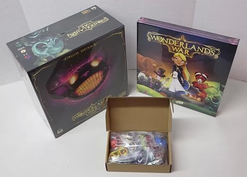Wonderland's War - Kickstarter Deluxe Board Game with Premium Chips