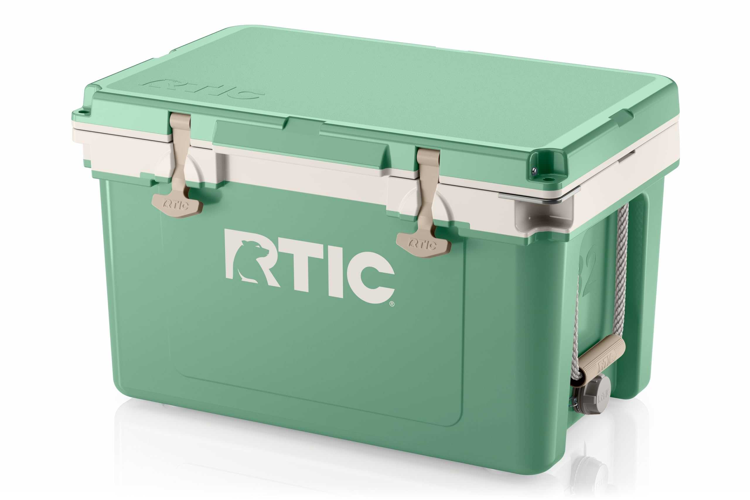 RTIC Ultra-Light 32 Quart Hard Cooler Insulated Portable Ice Chest Box for Drink, Beverage, Beach, Camping, Picnic, Fishing, Boat, Barbecue, 30% Lighter Than Rotomolded Coolers