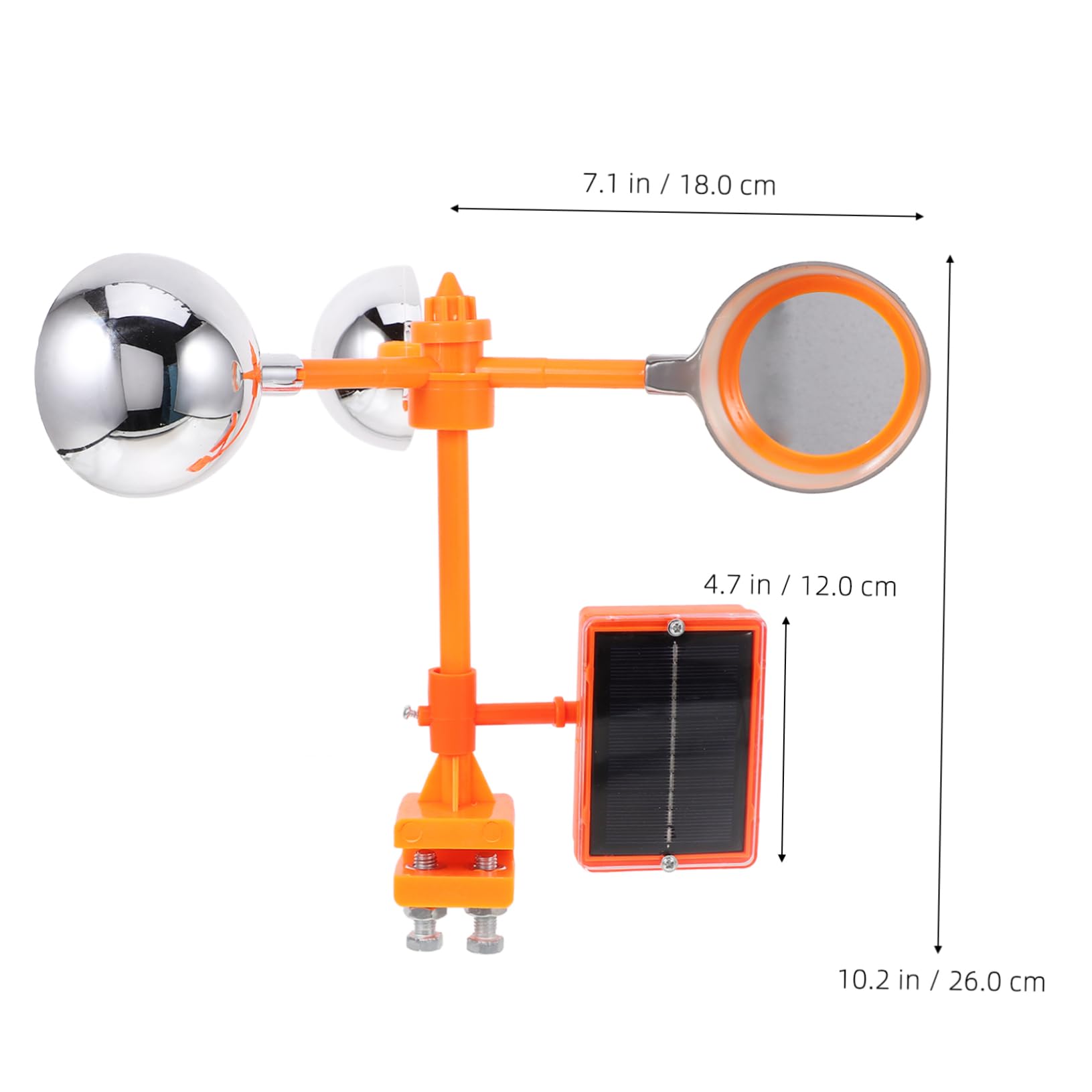 SUPVOX 2 Piezas De De Viento Paloma Gaviota Cuervo Susto Cometa Espantapájaros Elementos Disuasorios Impermeable Pájaro De La Energía Eólica Exterior Sensor El Plastico