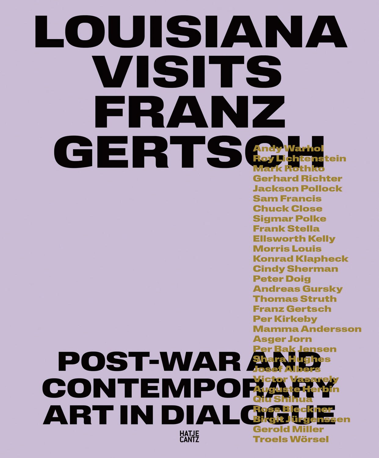 Livre Louisiana Visits Franz Gertsch anglais pour salon et déco
