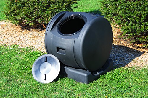 Good Ideas CWET-BLK Compost Wizard EnviroTumbler, Black