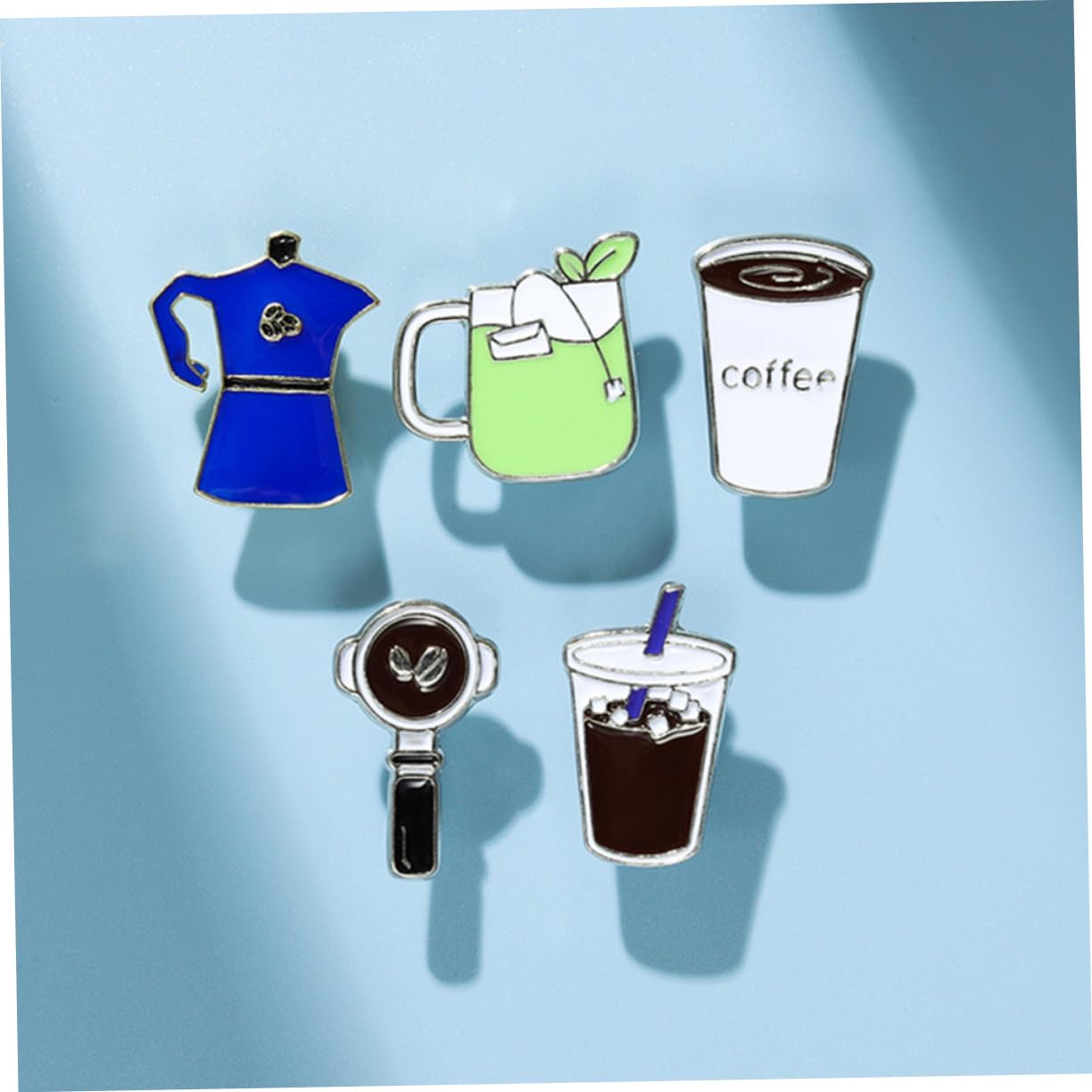 Beavorty Broches De Café De Accesorios Decorativos Y Sombreros Único