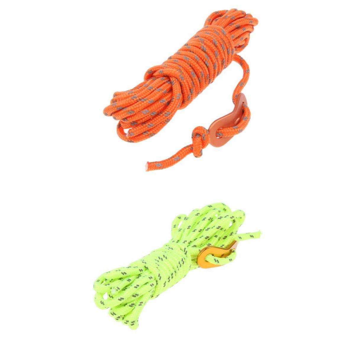 CALANDIS™ 2Pcs Reflective Canopy Tent Rope Guy Line Outdoor Cord with Buckle | Tent & Canopy Accessories | Tents & Canopies | & Hiking | Outdoor Sports-image-22