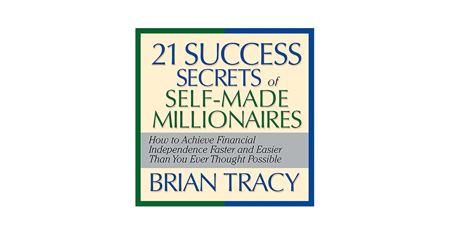 【中古】 The 21 Success Secrets of Self-Made Millionaires: How to Achieve Financial Independence Faster and E/BERRETT KOEHLER PUBL INC/Brian Tracy Amazon.com: The 21 Success Secrets of Self-Made Millionaires