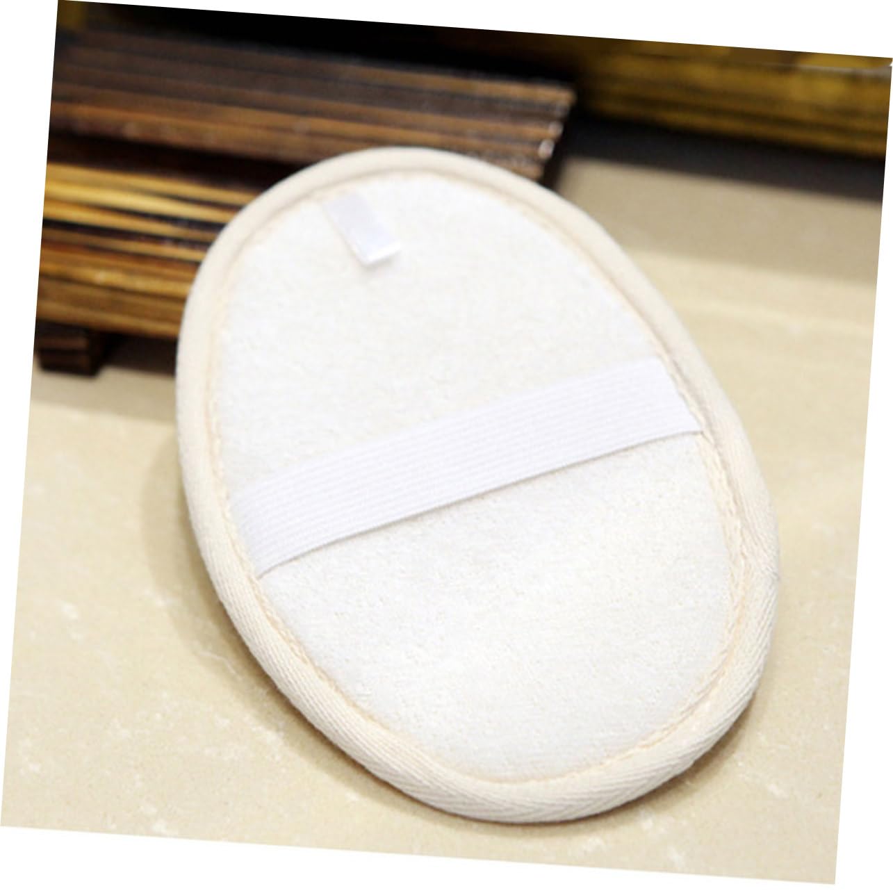 FRCOLOR 6 spugne esfolianti per bodyscrubber loofah bath sponge loofah sponge pad luffa spugna tampone esfoliante tampone esfoliante tampone per piante da bagno