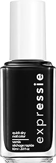 ExprEssie Quick Dry Formula, Black Grey Nail Polish 380 Now Or Never