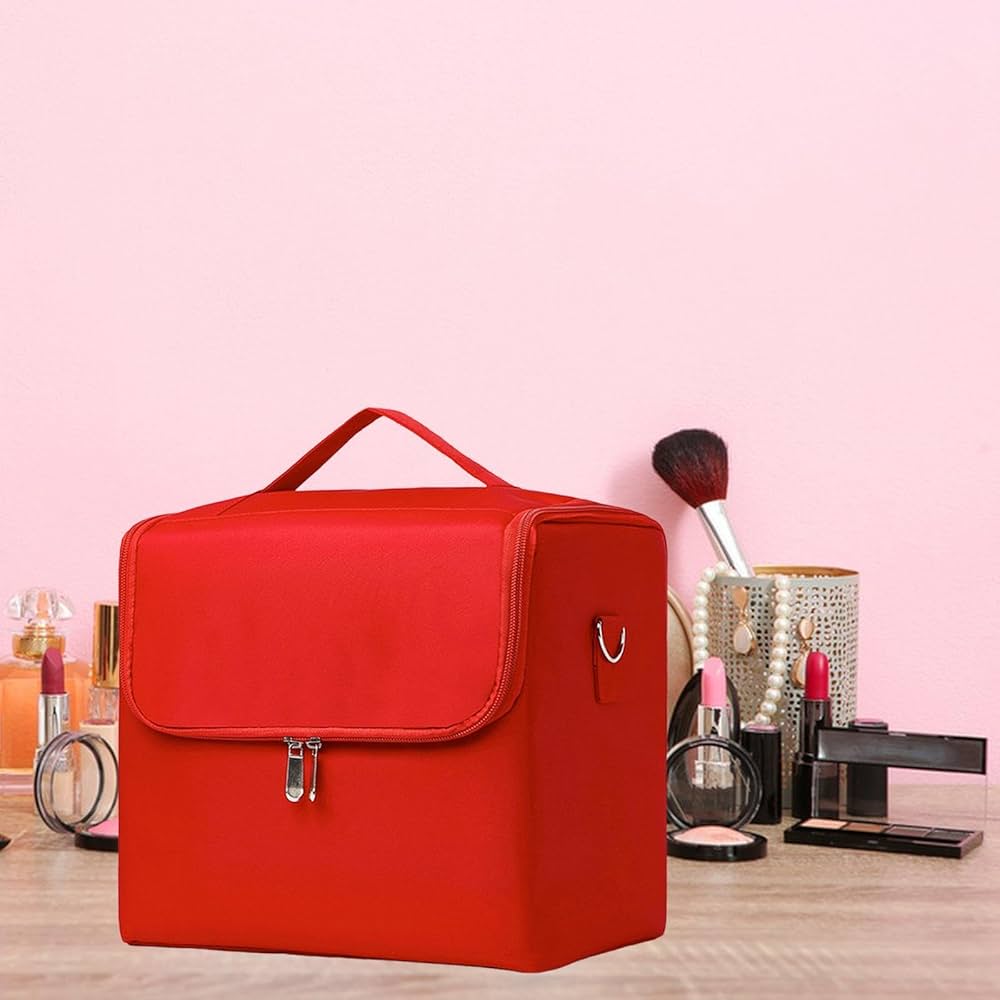 Amazon.com: Amagogo Travel Makeup Bag Waterproof Cosmetic