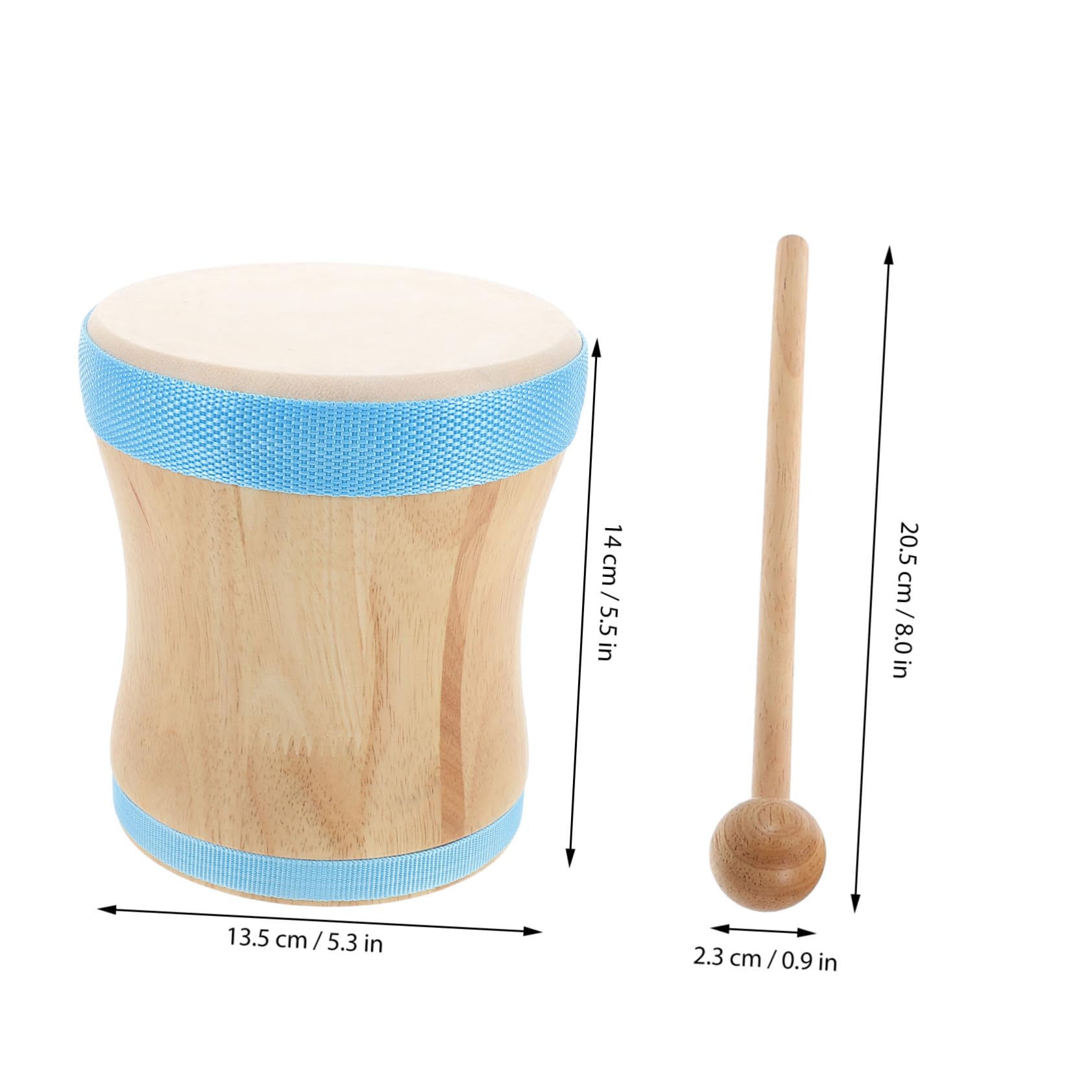 Tamburo Percussione Pecora Strumento Orff Portatile e Avvolgibile per Ragazzo Ragazza Musicista e Yoga con Battimani Semplice e Tradizionale