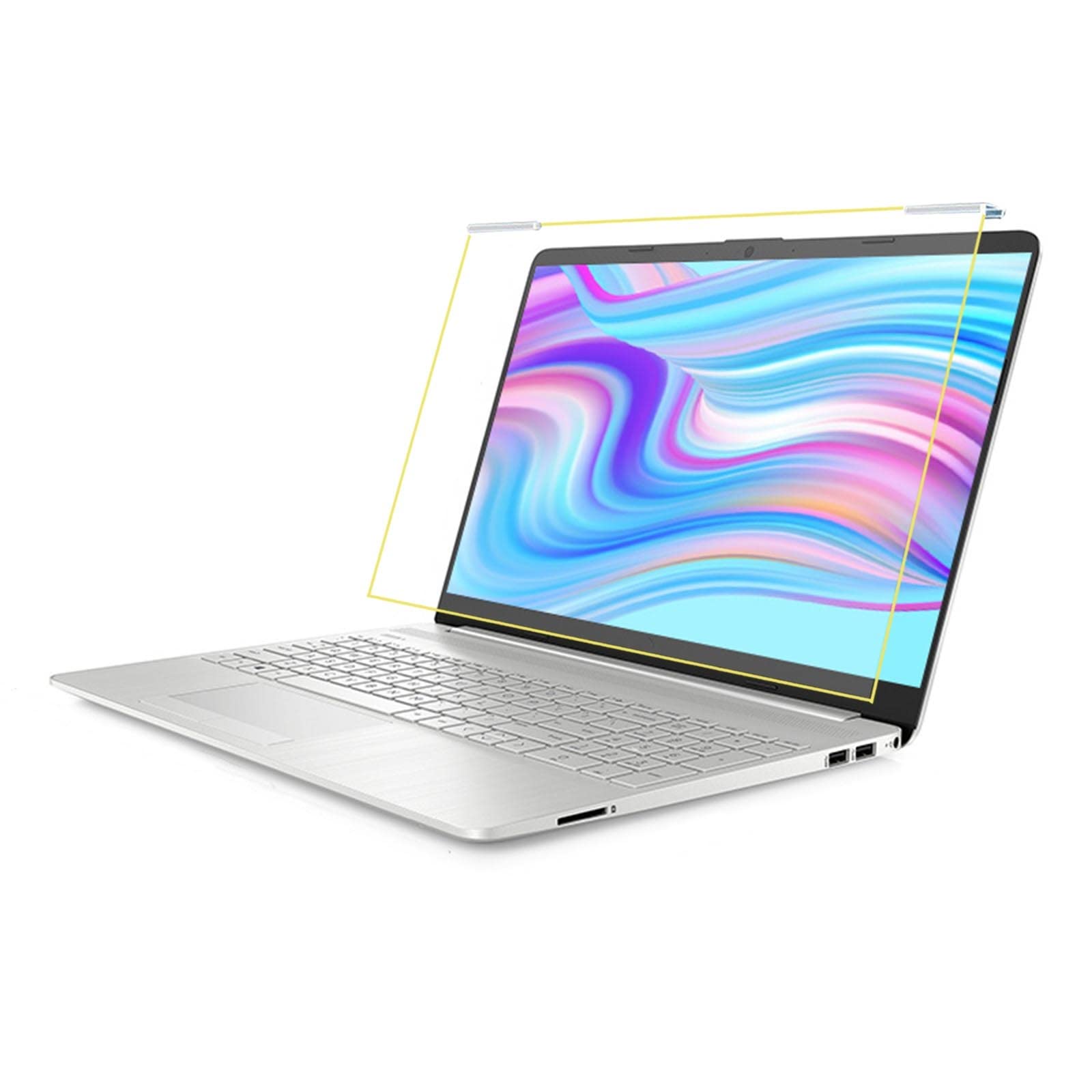 Pellicola Protettiva per Schermo Anti-Luce Blu per Laptop, Filtro di Protezione dalle Radiazioni per La Protezione degli Occhi, Pellicola Protettiva per Schermo HD, Trasp,Diagonal-14in/35.5cm