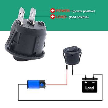 20mm AC 10A/125V 6A/250V Ronde Boat Rocker Switch ... U2013 Grandado
