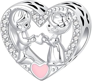 925 Sterling Silver Charm Fits Bracelets and Necklaces Charms for Women Fashion Jewelry for Women, Lover, Mother and Friend