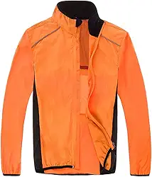 Jaqueta Corta Vento Refletivo Bolso Invisível Ciclismo Bike