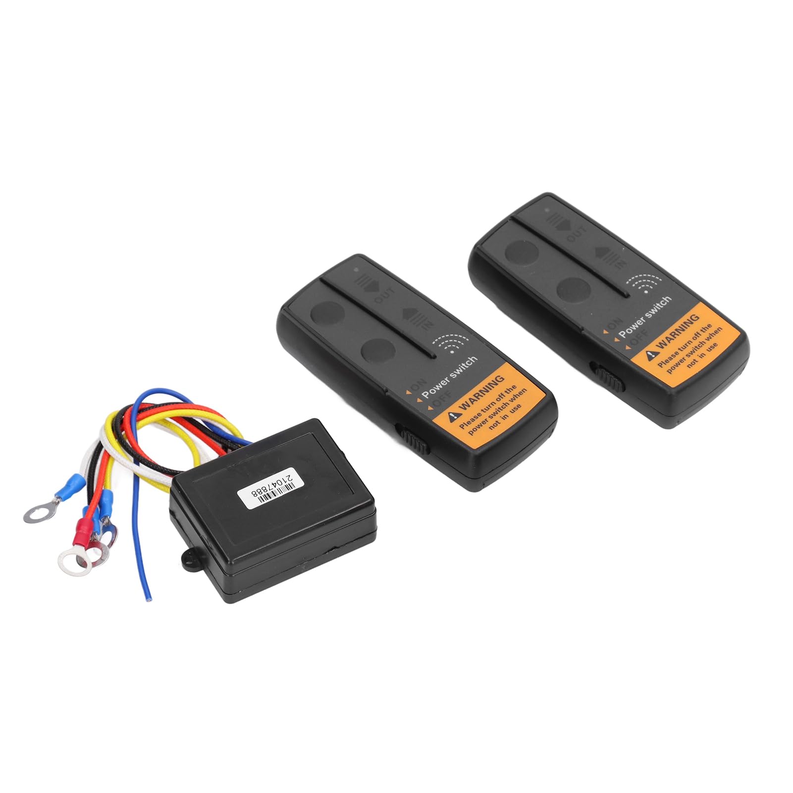 Kit Telecomando Wireless Premium per Verricello da 12 V per Verricelli Fino a 12.000 Libbre ATV UTV Installazione Semplice