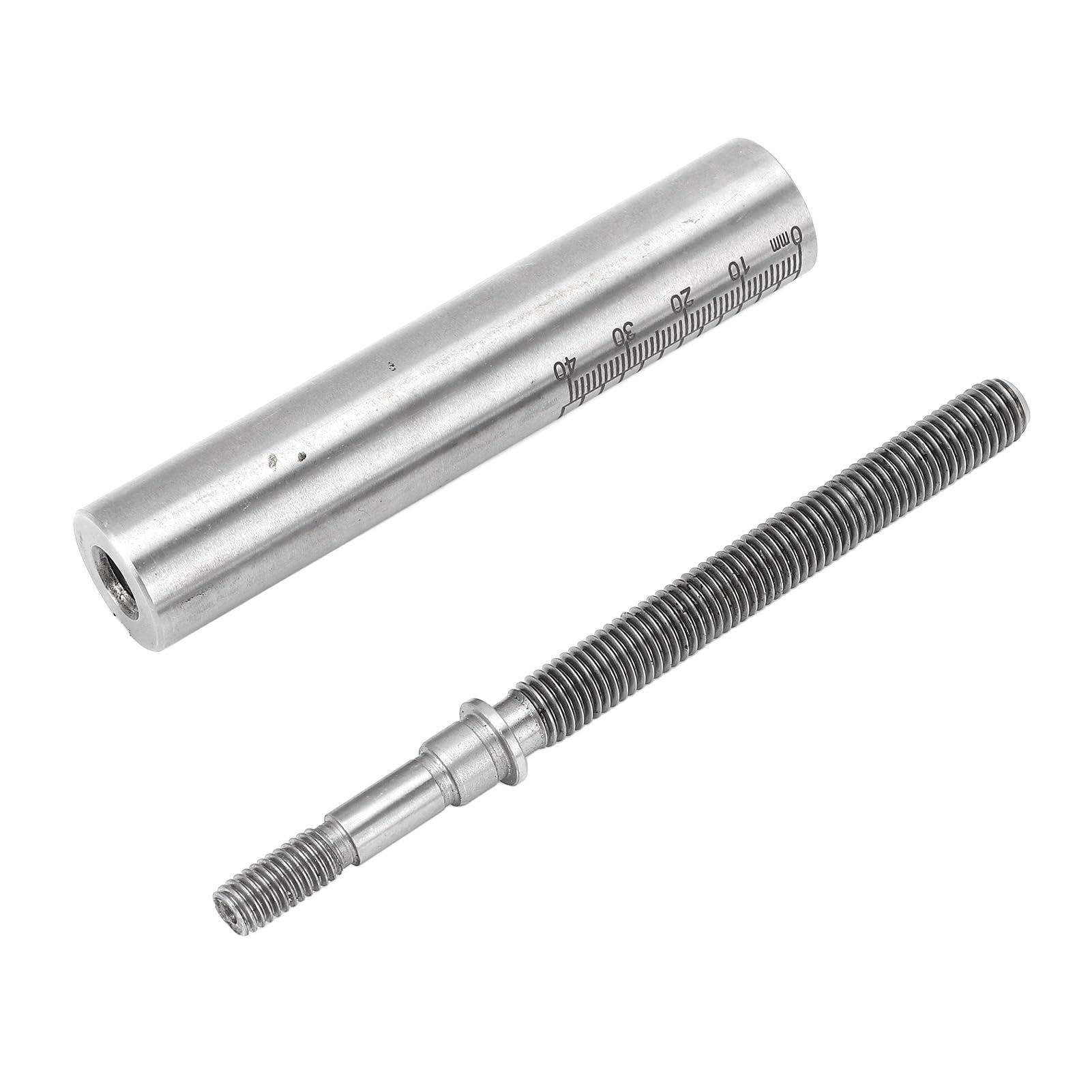 Manga de contrapunto cónico MT2 Manga de extensión para mini torno de 22 mm de diámetro exterior Material de acero Compatibilidad versátil Ajuste de distancia Escala de 40 mm