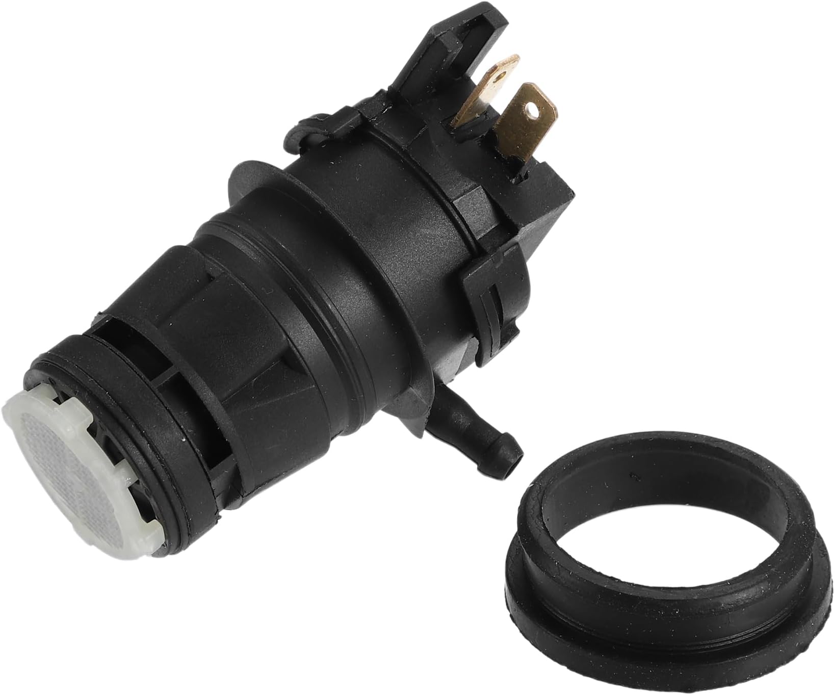Windshield Washer Pump No.76806SJCA01 - Car Windshield Washer Pump Motor Replacement - for Honda Civic 2006-2011 Plastic Black - 1 Pc