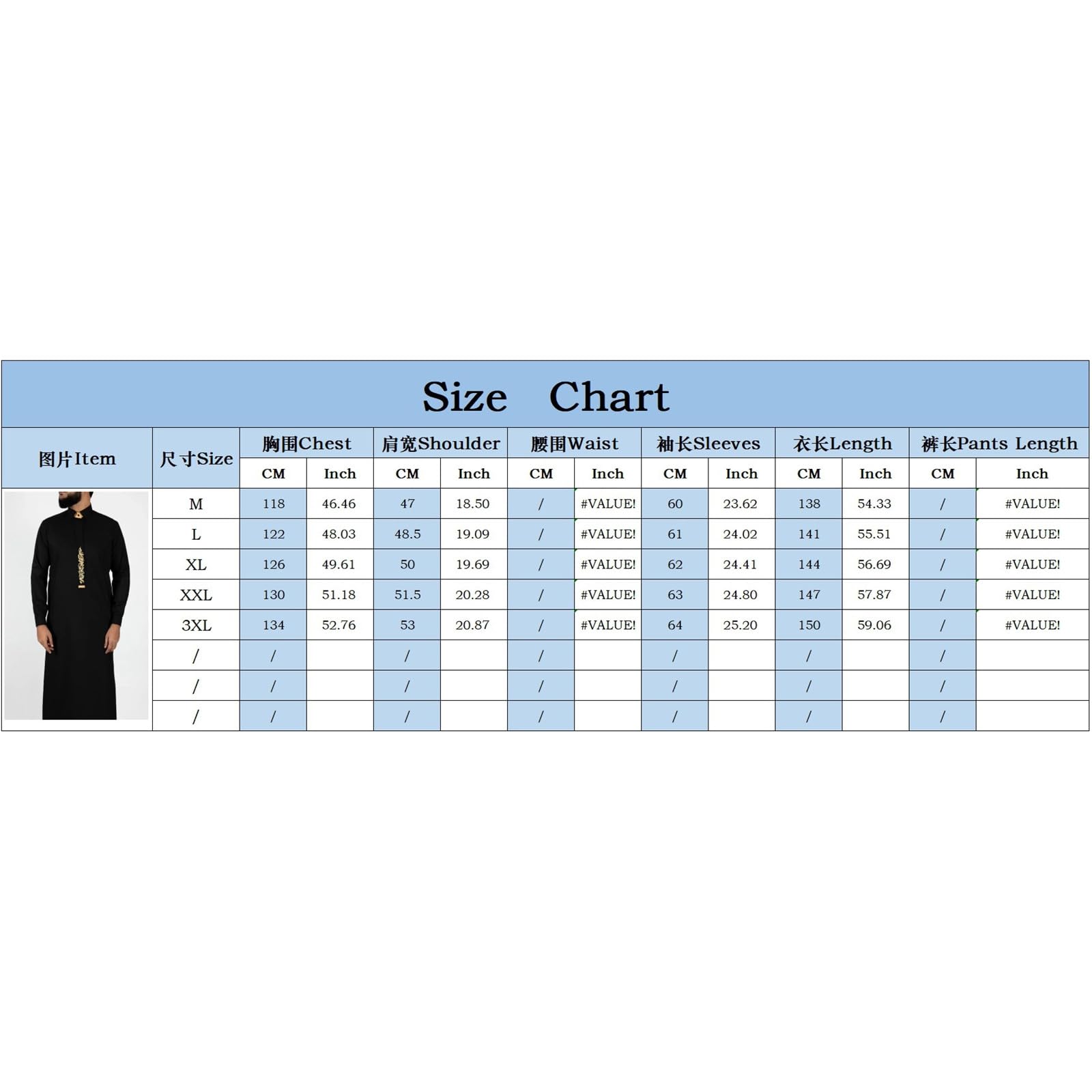 Caftano Uomo Abbigliamento Arabo Abito Etnico Tradizionale Langrm Ricamo Thobe Abiti Musulmani Thobe Tinta unita Dubai Vestiti da preghiera per uomini Taglie Camicia da notte
