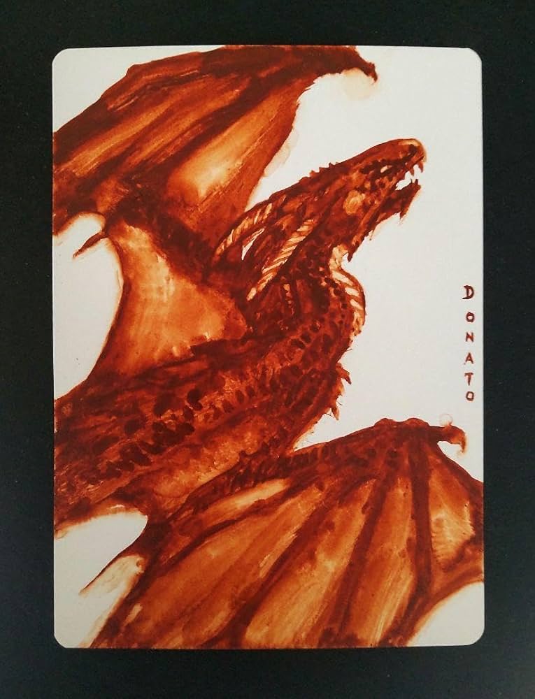 Amazon.co.jp: MTGシヴ山のドラゴン アーティストプルーフ