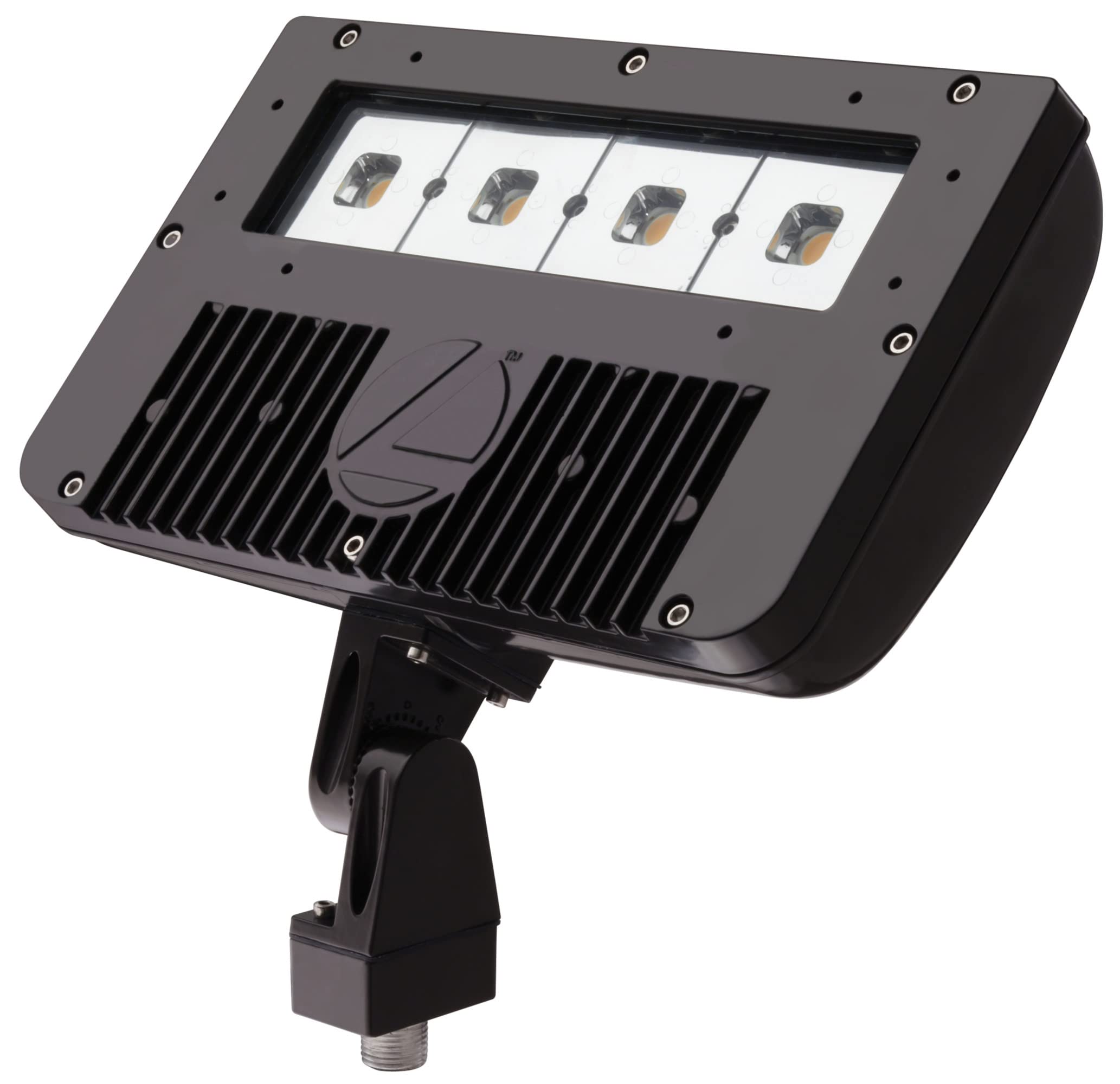 Lithonia Lighting DSXF2 LED P1 50K M2 Metal Halide Flood Light, 54 Watts, Dark Bronze