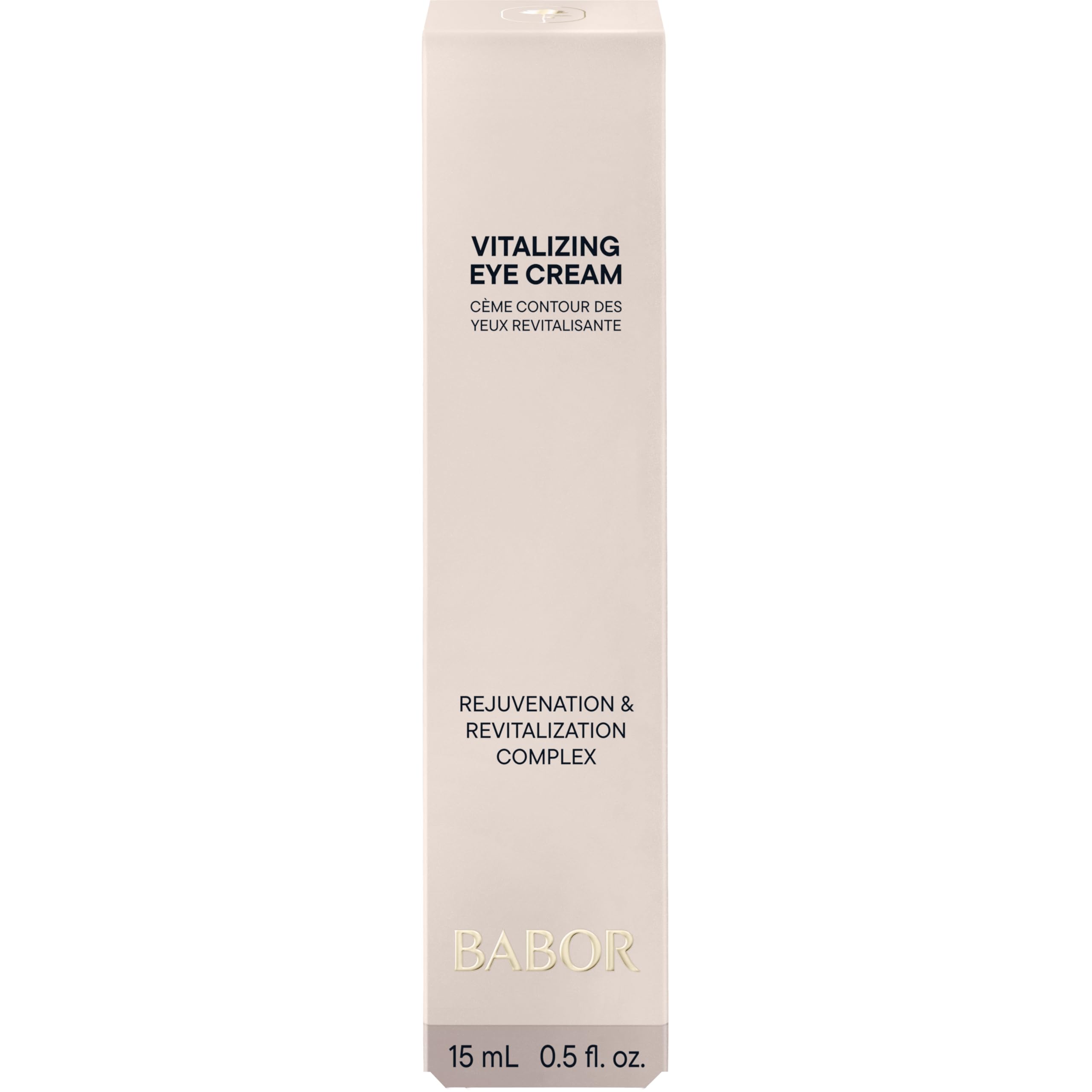 BABOR Vitalizing Eye Cream do zmęczonej skóry, nawilżający krem pod oczami, przeciw workom pod oczami, wegańska formuła, 15 ml