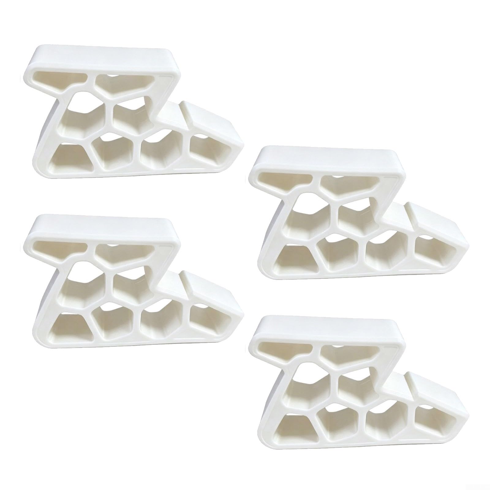 GANCEI Non-Slip Window Door Wedge Stoppers(4pcs White)