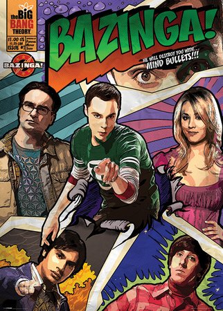 Poster Big Bang Theory - 99 x 140 cm
