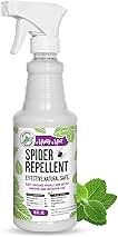 Mighty Mint Peppermint Oil Spider Repellent Spray – Natural Indoor & Outdoor Bug Control for Spiders and Insects – Plant-Based, Extra-Strong Formula - 16 oz