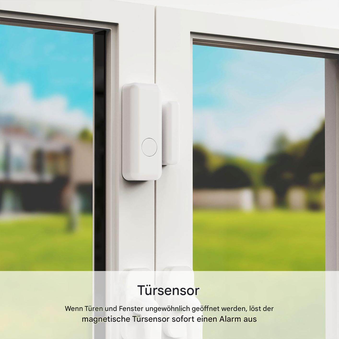 PGST Allarme Casa Senza Fili, 24 Pezzi WIFI/GSM SMS Sistema Antifurto con Sirena Allarme 120dB,Telecomando Intelligente,Display LCD, Invite vocale, Sicurezza per la casa,ufficio,Compatibile con Alexa