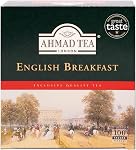 Ahmad Tea Sachets de Thé Anglais au Petit-Déjeuner | 100 Sachets