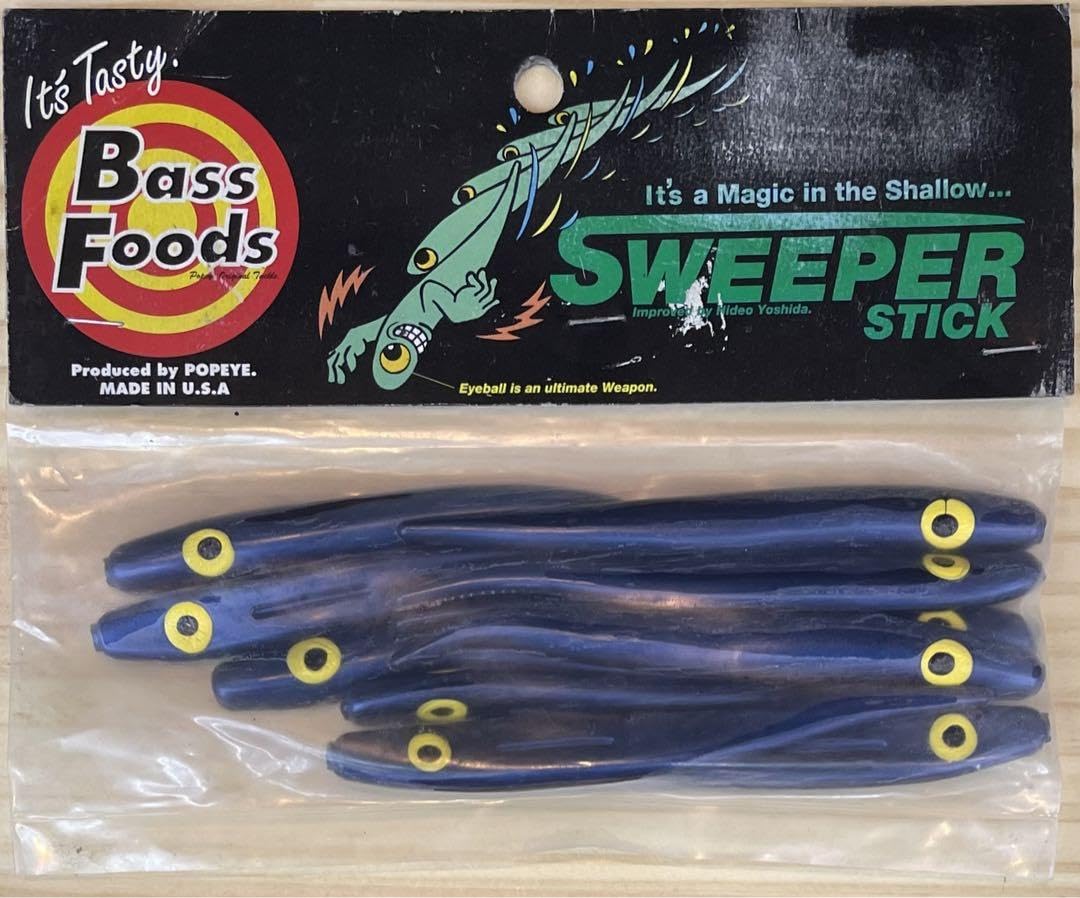 フィッシング　釣り　ポパイ Amazon.co.jp: 4インチ ポパイ スウィーパースティック