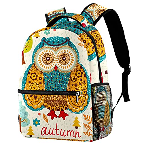 Sac à dos voyage hibou idéal pour les sorties scolaires et le campus