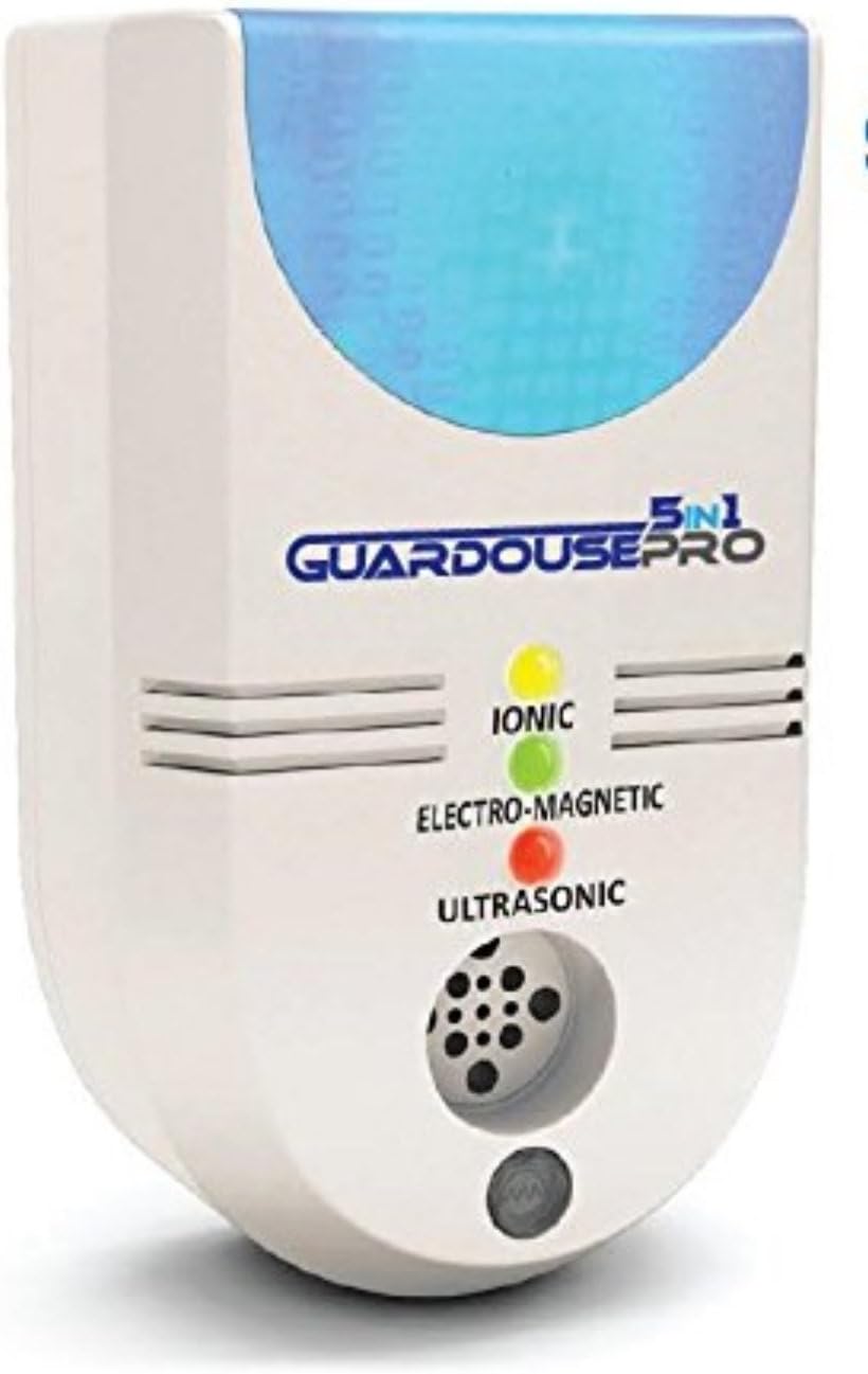 Guardhouse pro 5 in 1 Plug In Ultrasonic Pest Repeller – Advanced Pest Control Equipment -Simply Plug In Device Set & Forget