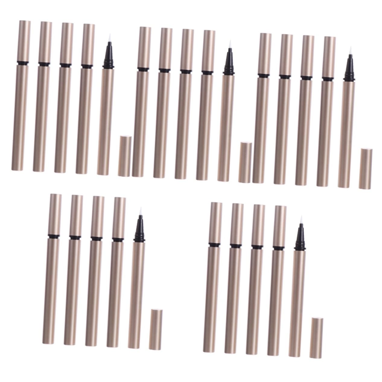 FOMIYES 25stücke Nachfüllbare Eyeliner Pen Tuben Flüssiger Eyeliner Behälter Leicht Und Auslaufsicher Für Kosmetiksalons Und