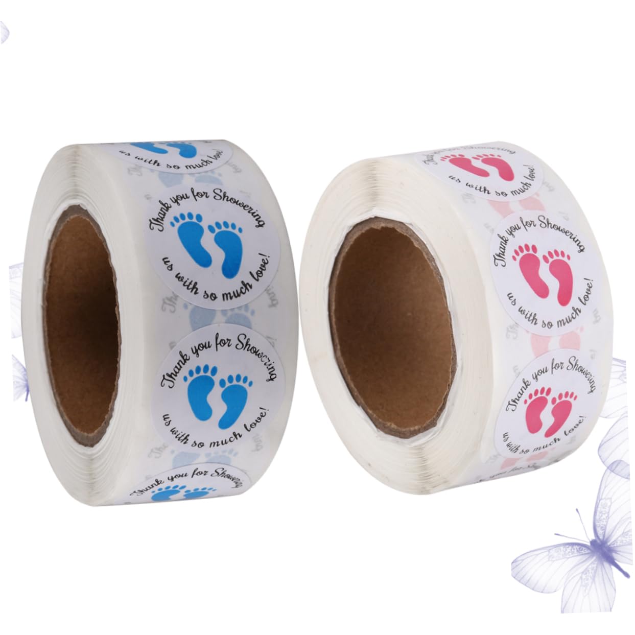 TEHAUX Lot De 3 Autocollants Pour Décoration De Baby Shower 2 Pièces X 3 Pour Nouveau-né