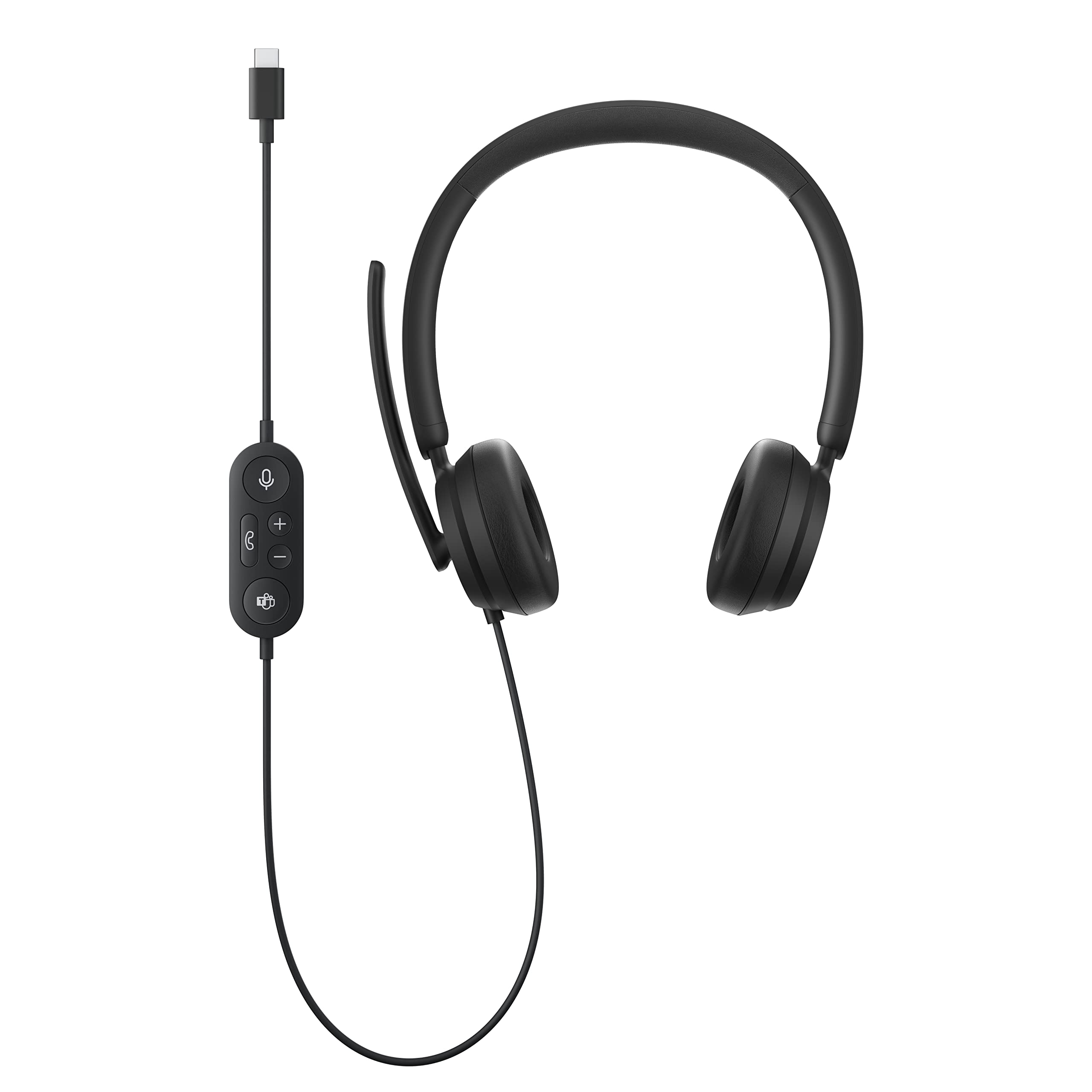 Microsoft Zestaw słuchawkowy USB-C XZ/NL/FR/DE Hdwr Black, I6N-00010, czarny, normalny