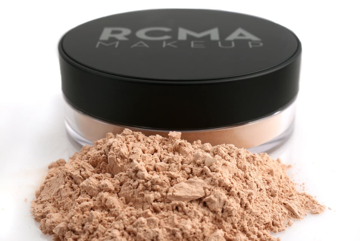 RCMA Premiere Poudre libre – Fond de teint translucide sans talc ni paraben ou finition HD Pro Maquillage avec effet lissant flou – Couleur topaze