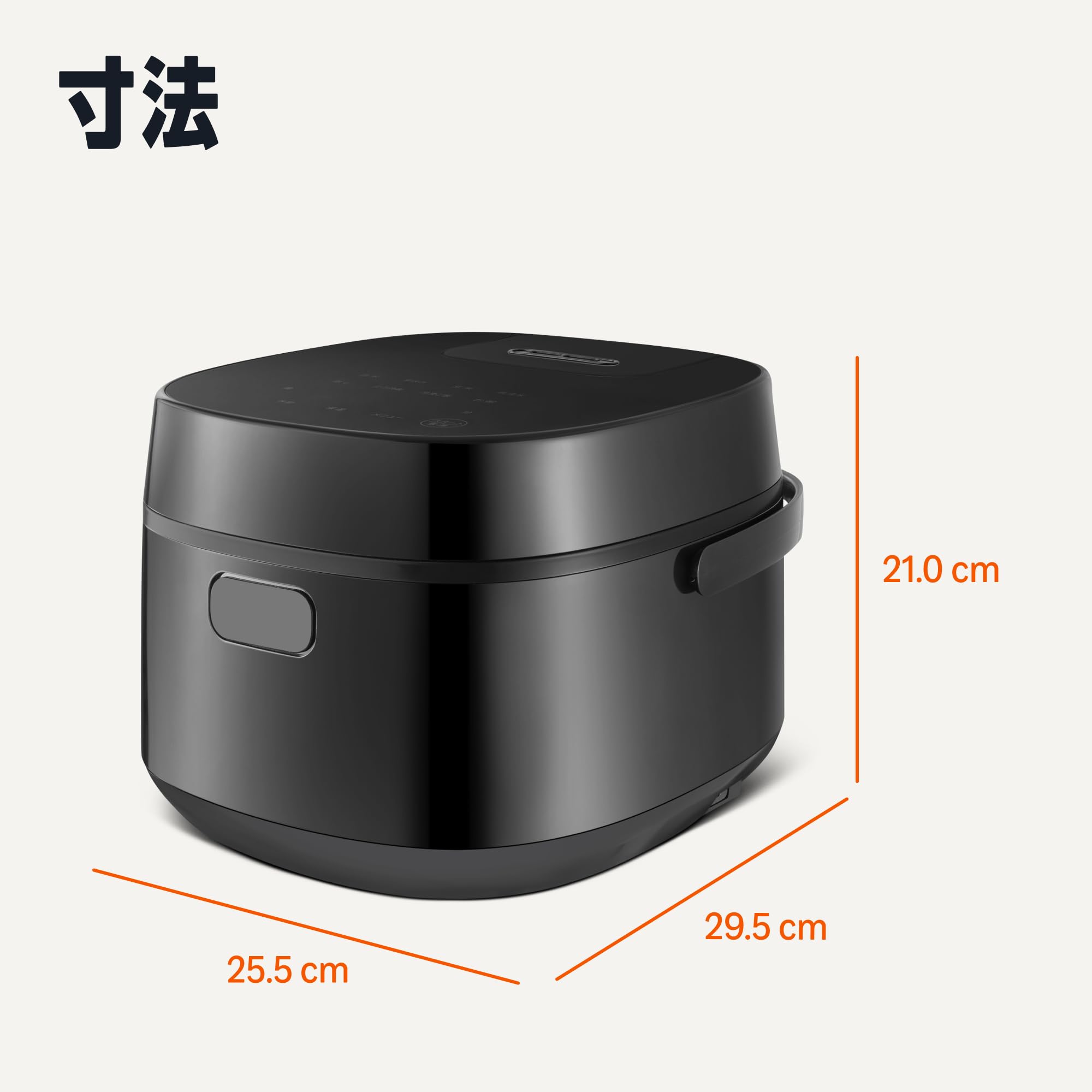 Amazonベーシック 炊飯器 5.5合炊き 1.0L マイコン 一人暮らし 玄米 洗米不要メニュー ブラック - 5